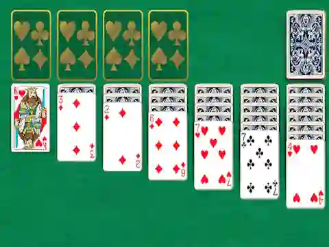 Klondike Classic Solitaire – kostenloses Online-Spiel