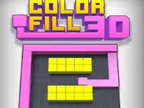 Color Fill 3D – kostenloses Online-Spiel