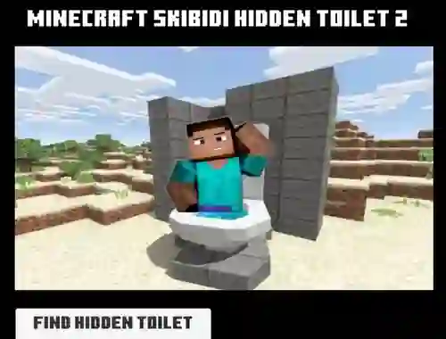 Minicraft Skibidi Hidden Toilet 2 – kostenloses Online-Spiel
