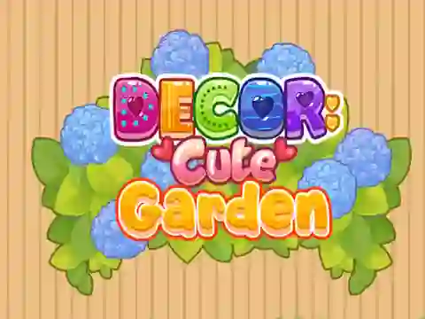 Decor: Cute Garden – kostenloses Online-Spiel