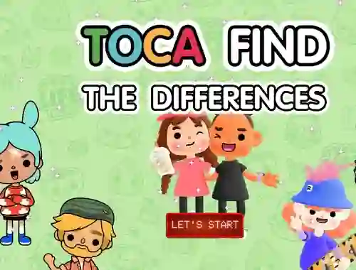 Toca Find The Differences – kostenloses Online-Spiel
