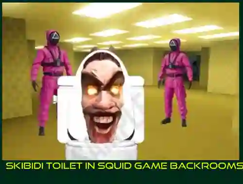 Skibidi Toilet in Squid Game Backrooms – kostenloses Online-Spiel