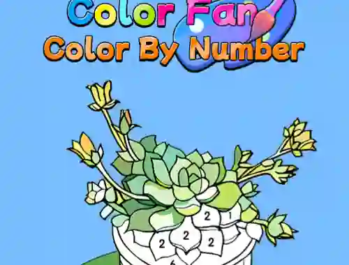 Color Fan Color By Number – kostenloses Online-Spiel