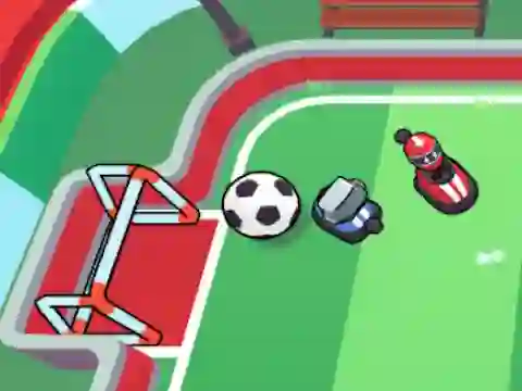Bumper Cars Soccer – kostenloses Online-Spiel