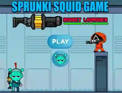 Sprunki Squid Game Rocket Launcher – kostenloses Online-Spiel