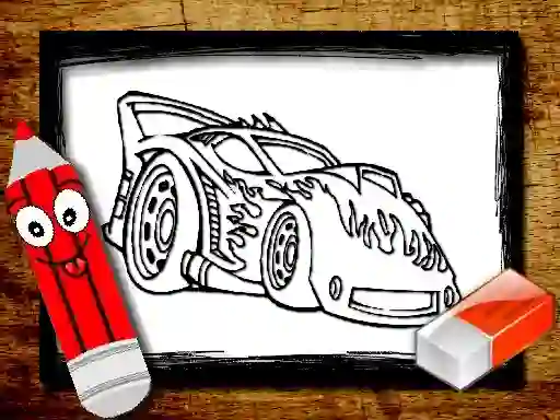 Back To School Car Coloring Book – kostenloses Online-Spiel