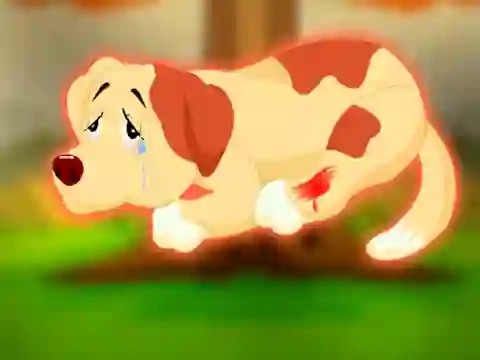 Help to the Injured Pet Dog – kostenloses Online-Spiel