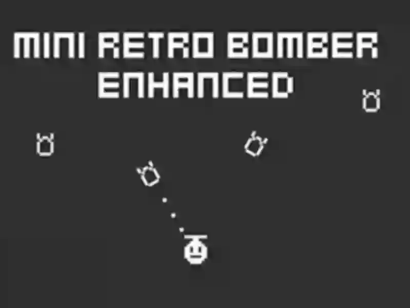 Mini Retro Bomber Enhanced – kostenloses Online-Spiel