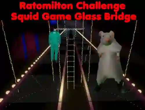 Rato Milton Challenge Squid Game Glass Bridge – kostenloses Online-Spiel