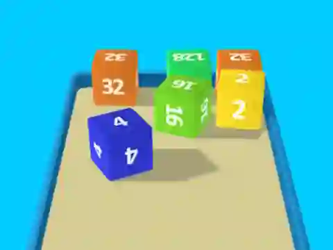 2048 Cube Merge – kostenloses Online-Spiel