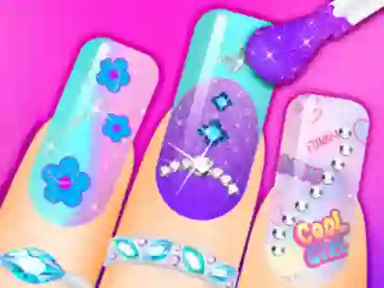Coloring Book: Nail Art – kostenloses Online-Spiel