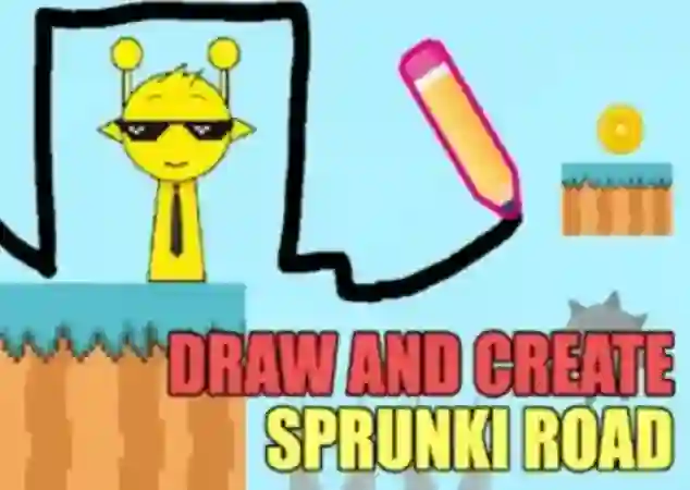 Draw And Create Sprunki Road – kostenloses Online-Spiel