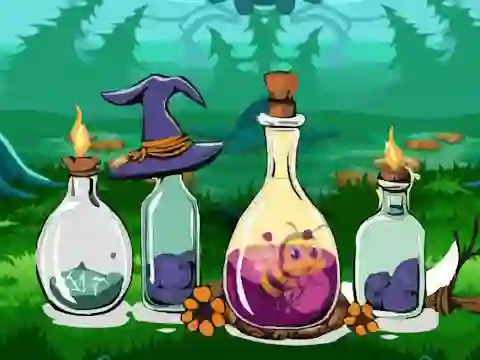 Bottle Stuck Honeybee Escape – kostenloses Online-Spiel