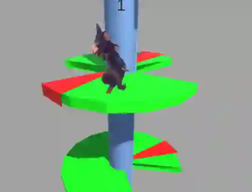 Ratomilton Helix Jump – kostenloses Online-Spiel