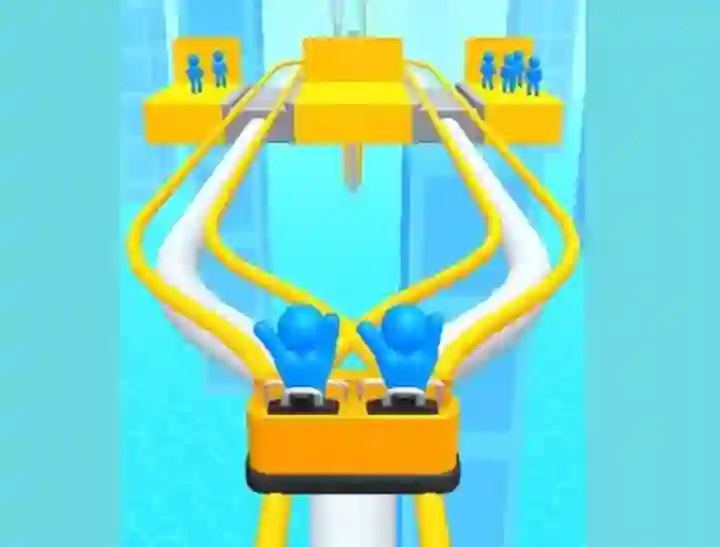 Runner Coaster Race – kostenloses Online-Spiel