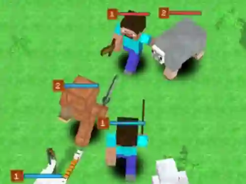 Minecraft: Create a Monster and Fight! – kostenloses Online-Spiel