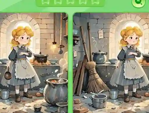 Find The Differences: Cinderella – kostenloses Online-Spiel