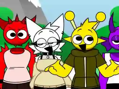 Sprunki Retake Human New – kostenloses Online-Spiel