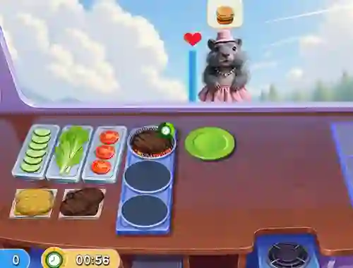 Marmot Diner Dash – kostenloses Online-Spiel