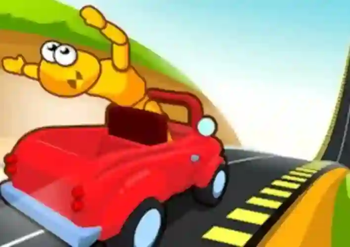 Downhill Car Ride Crash Test – kostenloses Online-Spiel