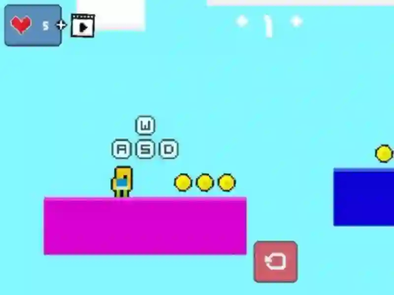 2d Obby Rainbow Parkour – kostenloses Online-Spiel