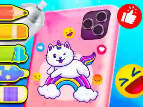 Coloring Book: Phone Case – kostenloses Online-Spiel