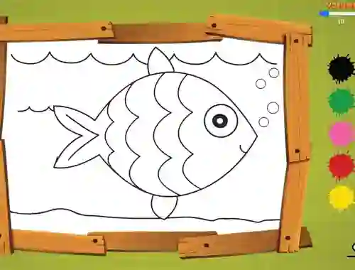 Kids Colour Game – kostenloses Online-Spiel