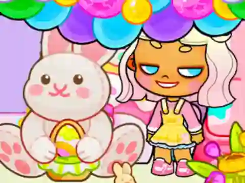 Jigsaw Puzzle: Avatar World Easter Party – kostenloses Online-Spiel