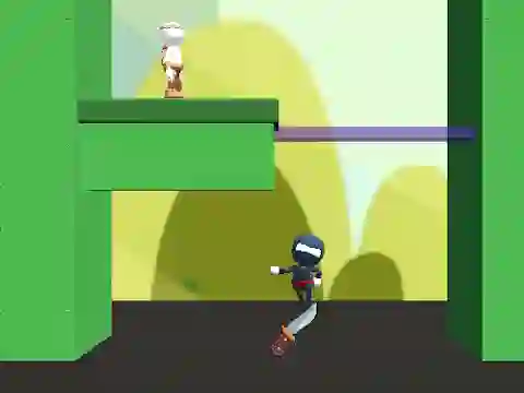 Slow Time Ninja – kostenloses Online-Spiel