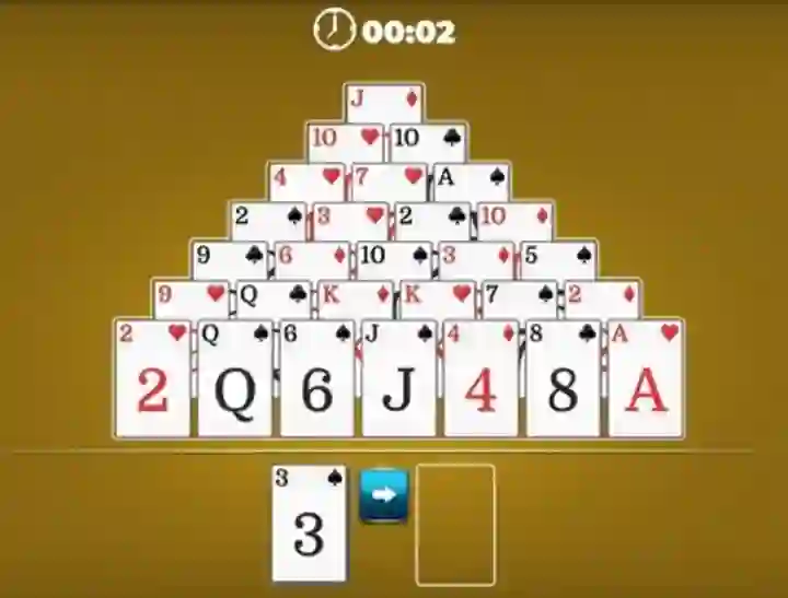 Pyramid Solitaire – kostenloses Online-Spiel