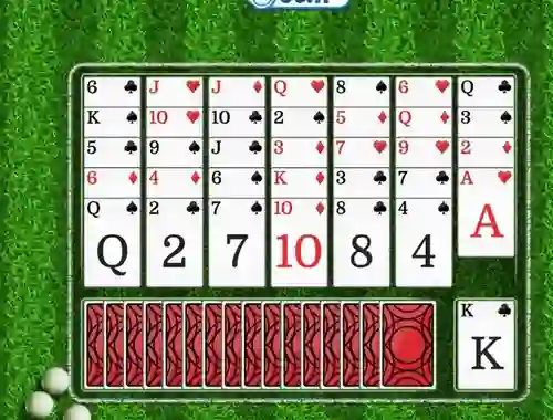 Golf Solitaire – kostenloses Online-Spiel