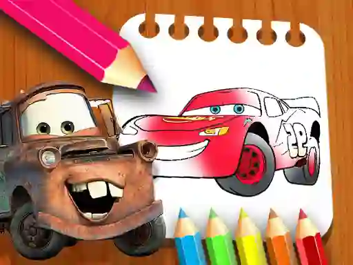 Cars Coloring Book – kostenloses Online-Spiel