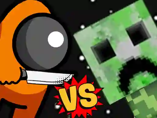 Among vs Creeper – kostenloses Online-Spiel