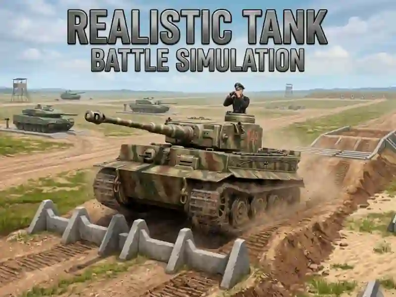 Realistic Tank Battle Simulation – kostenloses Online-Spiel