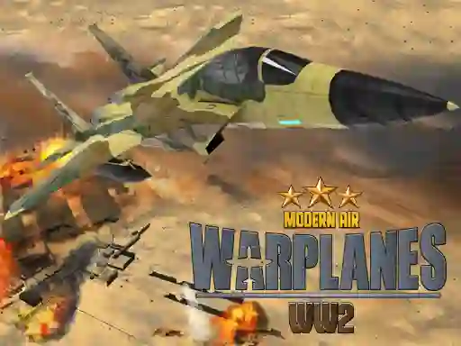 Modern Air Warplane WW2 – kostenloses Online-Spiel