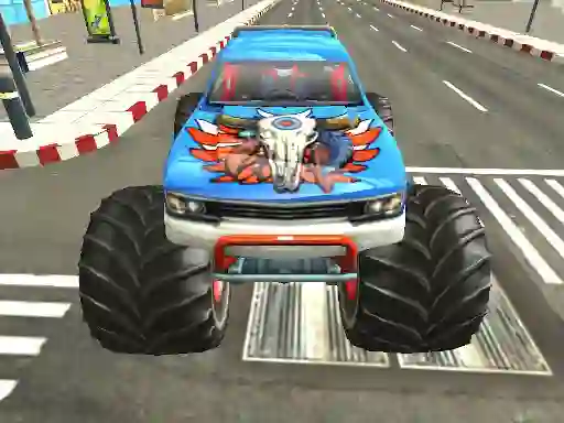 Monster Truck City Parking – kostenloses Online-Spiel