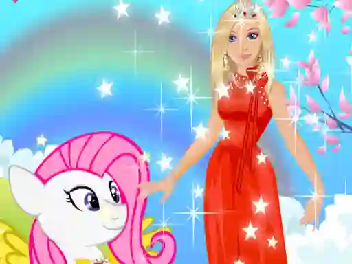 Barbie and Pony Dressup – kostenloses Online-Spiel