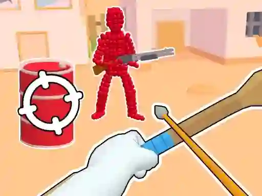 Stickman Archer: Shooting Arrows at Reds – kostenloses Online-Spiel