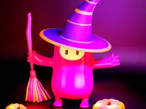 Fall Guys Halloween Puzzle – kostenloses Online-Spiel