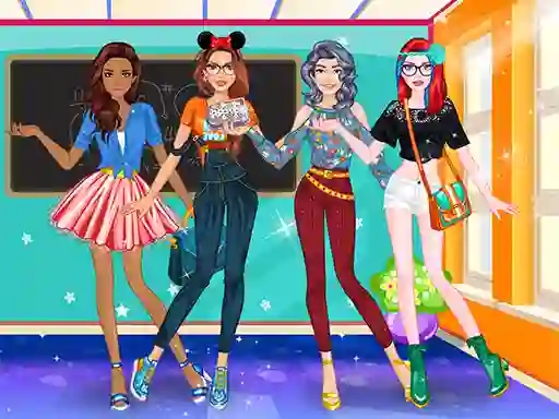 High School Dress Up For Girls – kostenloses Online-Spiel