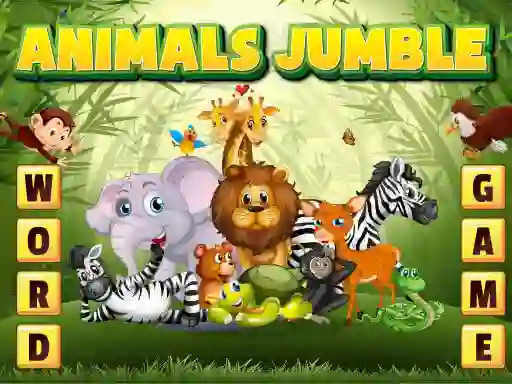 Animals Jumble – kostenloses Online-Spiel
