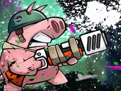Piggy Soldier Super Adventure – kostenloses Online-Spiel