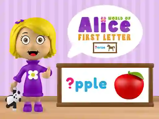 World of Alice First Letter – kostenloses Online-Spiel