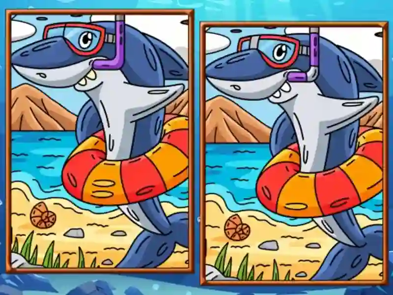 Marine Spot the Difference – kostenloses Online-Spiel
