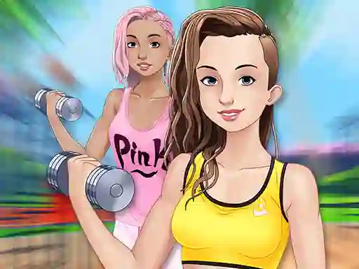 Fitness Girls Dress Up – kostenloses Online-Spiel