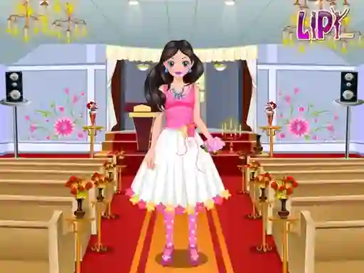Flower Girl Dress Up – kostenloses Online-Spiel