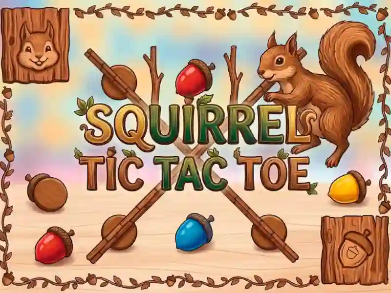 Squirrel Tic Tac Toe – kostenloses Online-Spiel