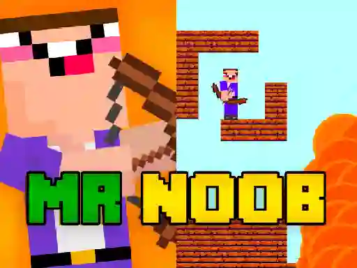 Mr Noob vs Zombies – kostenloses Online-Spiel