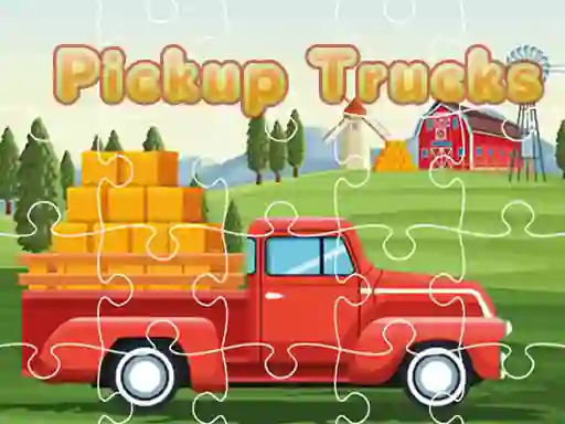Pickup Trucks Jigsaw – kostenloses Online-Spiel