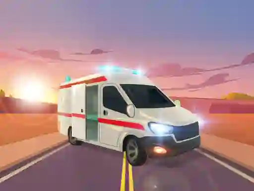 Ambulance Traffic Drive – kostenloses Online-Spiel